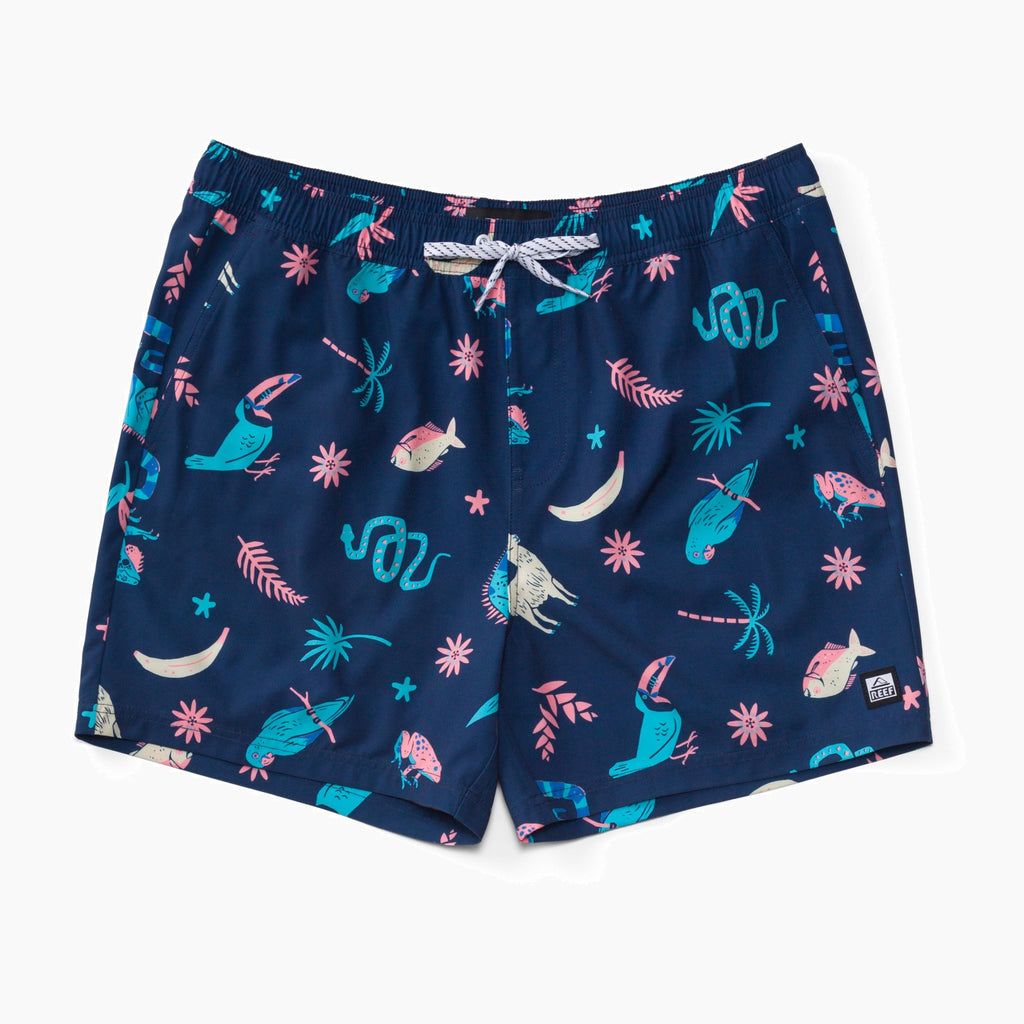 Myers Elastic Waist Short 16" - Insigna Blue