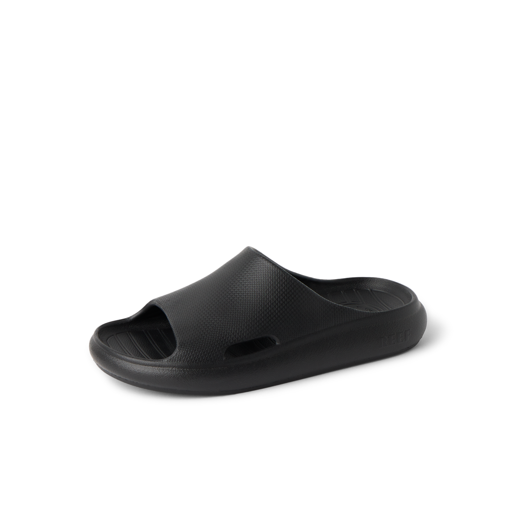 Kids Rio Slide - Black - Left Side View