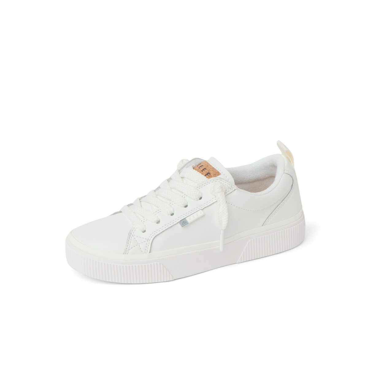 Lay Day Dawn - White Leather - Left Side View