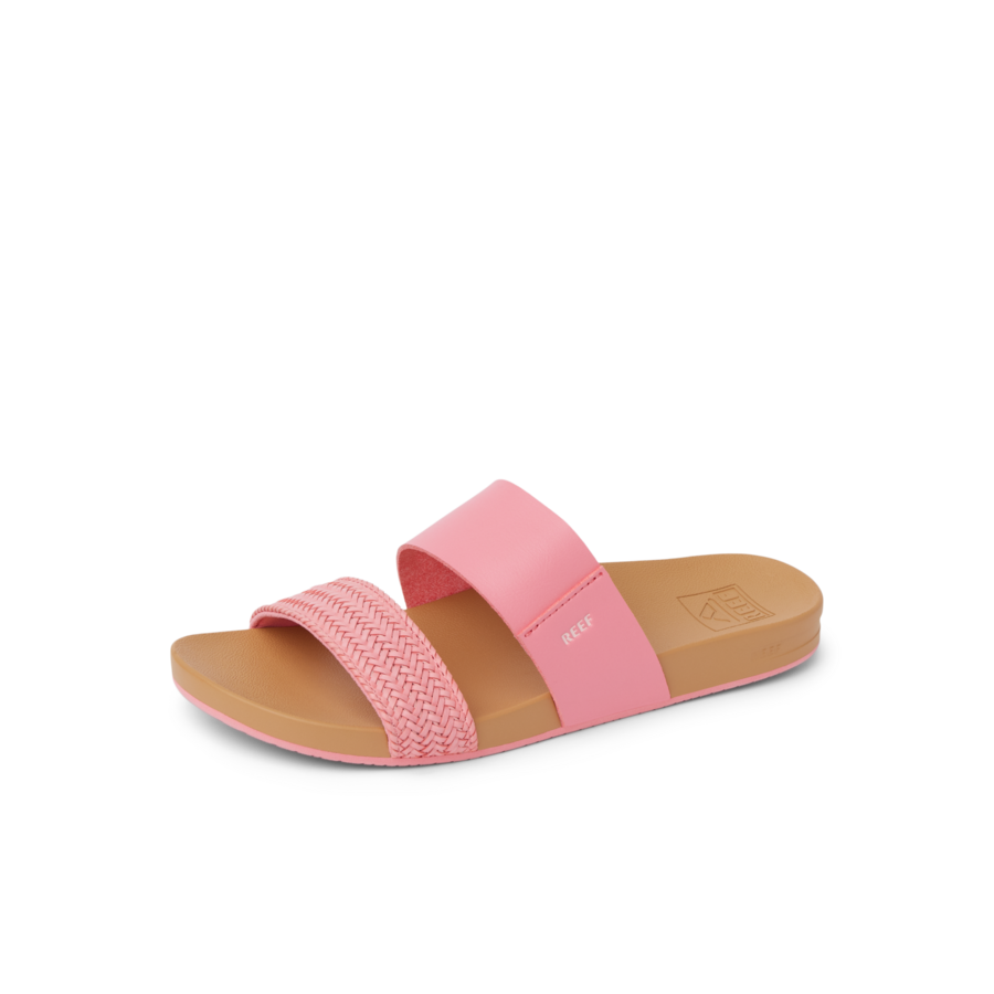 Cushion Vista - Pink Braid - Left Side View