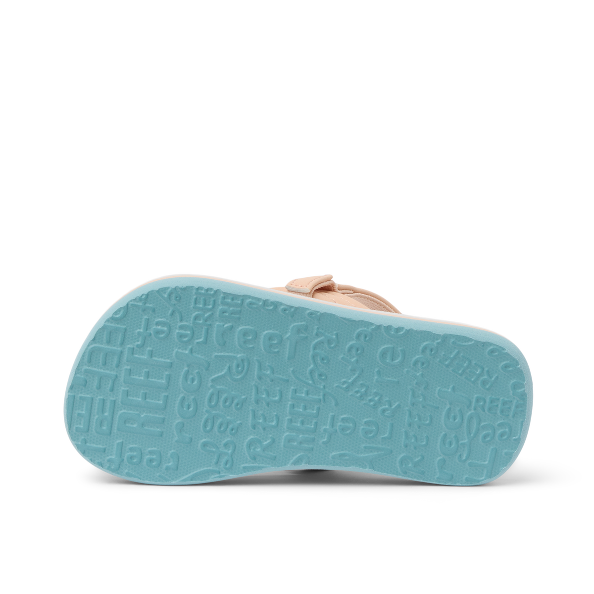 Little Ahi - Peach/Blue Animal - Underside View
