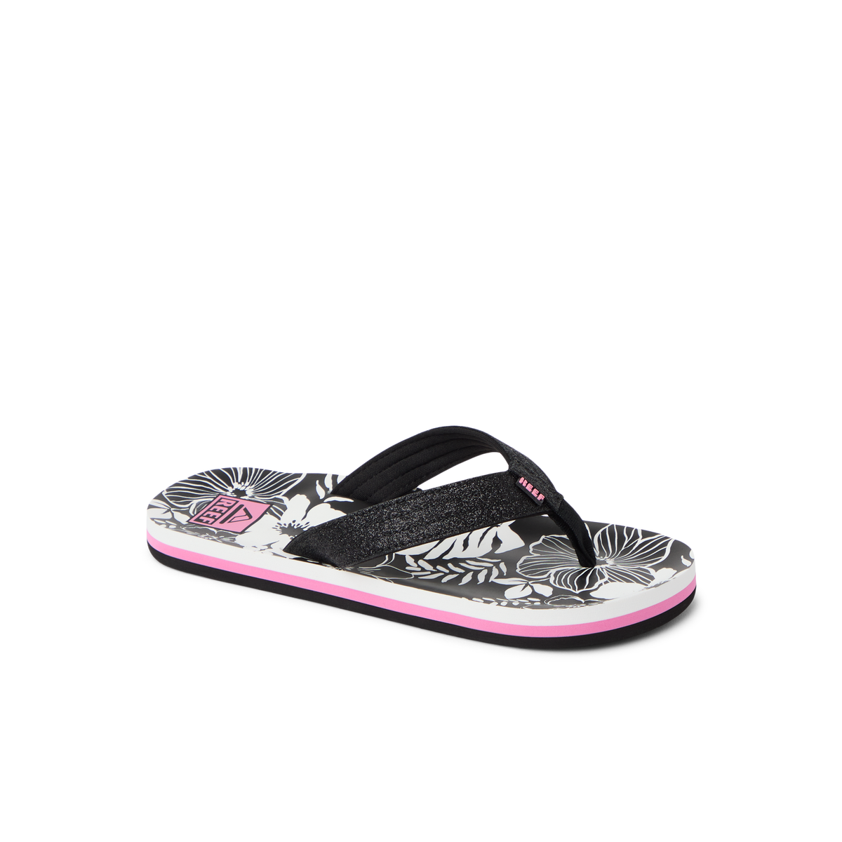 Kids Ahi - Pink/Black Floral - Main View